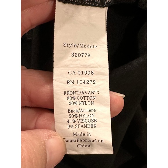 GABBY ISABELLA Black & Grey Graphic Stripe Tunic Dress - Size Large - EUC! - Picture 12 of 16